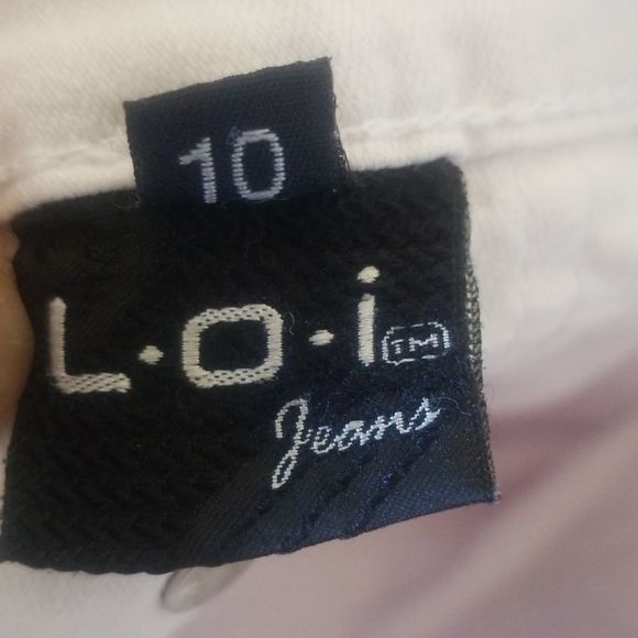 White Embellished Denim jeans - Picture 8 of 8